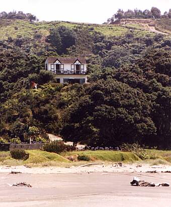 Ani's house, over Bryans Beach