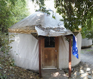 A yurt