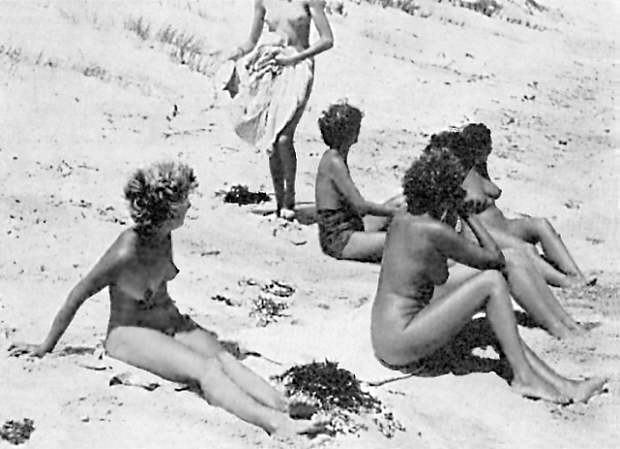 Beach scene