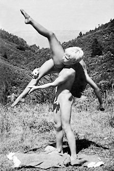 Relaxed and contented