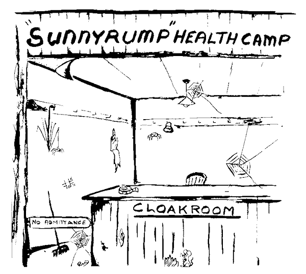 Cartoon: Sun Club cloakroom