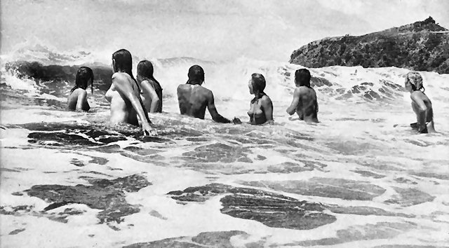 NYC in the waves