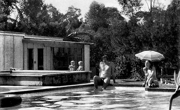 View of the ablutions